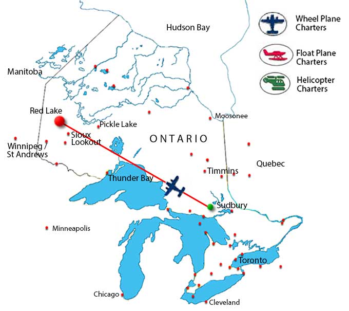 Sudbury  Charter Flights